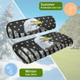 thumbnail image 5 of Yuyamidu Black American Flag Golf Cart Seat Covers for 2-Person Seats Eagle Car Seat Protector Easy to Install Golf Cart Back Rest Cover, Set of 2, 5 of 7