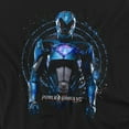 thumbnail image 2 of Power Rangers T-Shirt Blue Ranger Unisex Graphic Tee For Men & Women Black&nbsp;, 2 of 7