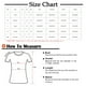 thumbnail image 3 of Moda Mujer Verano Casual Manga Corta Cuello Redondo Estampado Blusa Camiseta Wmkox8yi bvn1270, 3 of 4