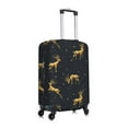thumbnail image 6 of Salouo Christmas Deers Pattern Travel Dust-proof Suitcase Cover, Softside Suitcase Protector Luggage Cover Protector for 18-32inch ,Not Included Suitcase, 6 of 8