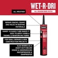 thumbnail image 3 of Cemento para techos Gardner WET-R-DRI para todo tipo de clima, negro brillante, 300 ml, 3 of 8