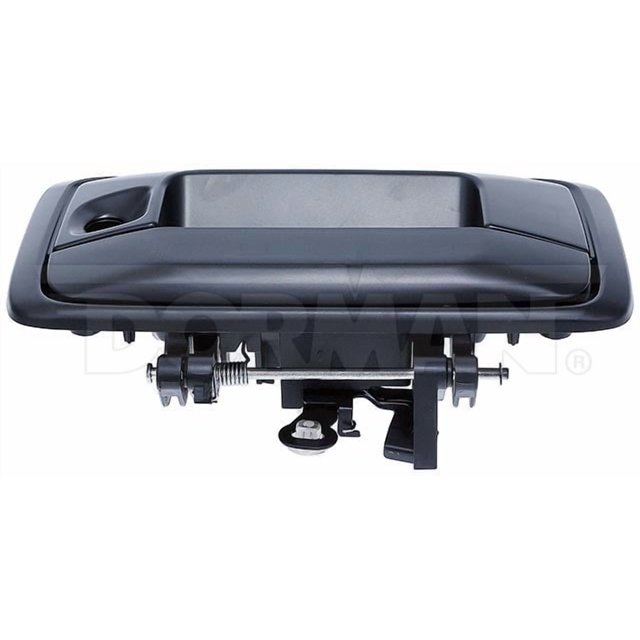 Help By Dorman Tailgate Handle 97771 OE Replacement; Black; Plastic; With Lock Hole; With Camera Hole; Boxed