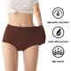 thumbnail image 3 of Calzoncillos de cintura alta FallSweet No Show de Underwear para mujer (paquete de 5), 3 of 4