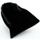 thumbnail image 5 of FELTECHELECTR 2 bolsas de tela con cordón, color negro, para guardar joyas, regalo, talla L, 5 of 7