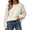 happyYEE-White, variant on Women's Sweaters Fall Long Sleeve Crew Neck Oversized Pullover Tops Winter Fashion Versatile Sweater Tops