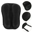 thumbnail image 1 of UPOUART Motorcycle Heat Insulation Seat Pad Motorcycle Seat Cushion Black Foam 1Pcs, 1 of 8