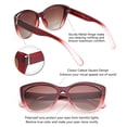 thumbnail image 3 of Gafas de Sol FEISEDY Polarizadas Vintage Americanas Cuadradas B2451, 3 of 9