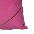 thumbnail image 2 of 20 X 14 Inch Polyester Pillow with Zipper Accent, Set of 2, Pink- Saltoro Sherpi, 2 of 5