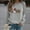 Gray#3, variant on Tops for Women Trendy Viikei Womens Sweatshirts with No Hood,Plus Size Tops for Women Dressy,Ladies' Casual Valentine's Day Printed Long Sleeved Round Neck Top/shirt White S