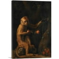 thumbnail image 1 of ARTCANVAS A Monkey Canvas Art Print by George Stubbs - Size: 18" x 12" (1.50" Deep), 1 of 9