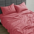 thumbnail image 2 of Nestl King Sheet Set, 1800 Series Microfiber Deep Pocket 4 Piece Bed Sheet Set, 2 of 8