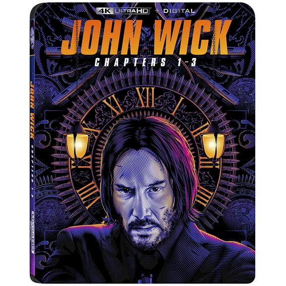 John Wick: Chapters 1-3 (4K Ultra HD Digital Copy Blu-Ray)