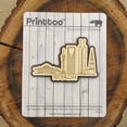 thumbnail image 3 of Printtoo Towers Of Riyadh Saudi Arabia Engraved Wooden Fridge Magnet Souvenir Decorative, 3 of 5