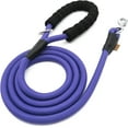 thumbnail image 1 of SHIQI-Aiminto Dog Leash, Braided Rope Traction \u2013 Walking Training Lead for Medium/Large Dogs ((1/2") x 6FT, Purple), 1 of 4