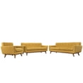 thumbnail image 4 of Modway Engage Sofa, Loveseat and Armchair, Set of 3, Multiple Colors, 4 of 36