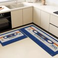 thumbnail image 5 of Kitchen Rugs Sets 3 Piece with Runner Floral Kitchen Floor Mat Carpet Farmhouse Rugs and Mats Non Skid Washable Runner Rug for Kitchen Office Sink Laundry, 5 of 12