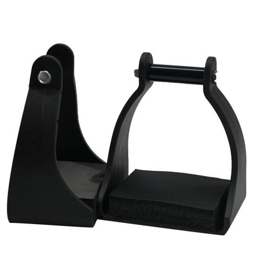 Molded Plastic Endurance Stirrups w/ Rubber Tread
