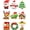 Set-C, variant on 6 Pack Santa Claus Design Building Blocks Set, Christmas Theme Building Blocks Ornaments, Mini Building Figures, DIY Stocking Stuffers, Xmas New Year Birthday Gifts, Party Favors (Set-B)