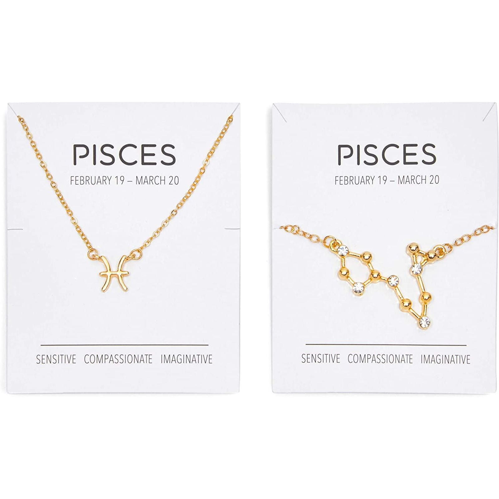 pisces sign jewelry