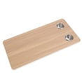thumbnail image 1 of RV Wood Table Top Removable Table, Boat Table Top with 2 Cup Holders, Replacement Desktop Panel, RV Rectangular Tabletop for Caravan Marine Boat Yacht Rectangle, 31.49x15.74in, 1 of 7
