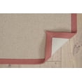 thumbnail image 5 of Linon Athena Natural & Burnt Orange 8x11 Area Rug, 5 of 8
