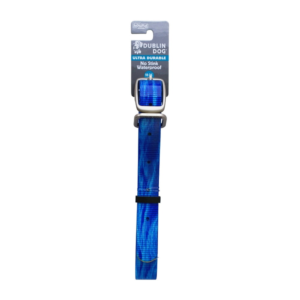 Dublin Dog by Outward Hound KOA Dog Collar, Blue, Medium