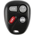 thumbnail image 1 of LoonWear Key Fob Replacement for 2001 2002 2003 2004 2005 Chevrolet Chevy Impala Monte Carlo Pontiac Grand Prix Remote, 4-Button 10443537, Locksmith Required, 1 of 5