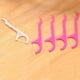 thumbnail image 5 of Qarigey Paquete de 25 Flosser Boca Plástico Línea de nylon Palillos de portátiles Limpieza de palillos de Hogar Viajes al aire Tratamientos faciales Qarigey JJ5876-00B, 5 of 6