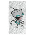 thumbnail image 1 of Invader Zim Towel, 30"x60", Laughing Gir Beach Towel, 1 of 6