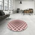 thumbnail image 3 of Ahgly Company Indoor Rectangle Patterned Light Rose Pink Area Rugs, 2' x 4', 3 of 6