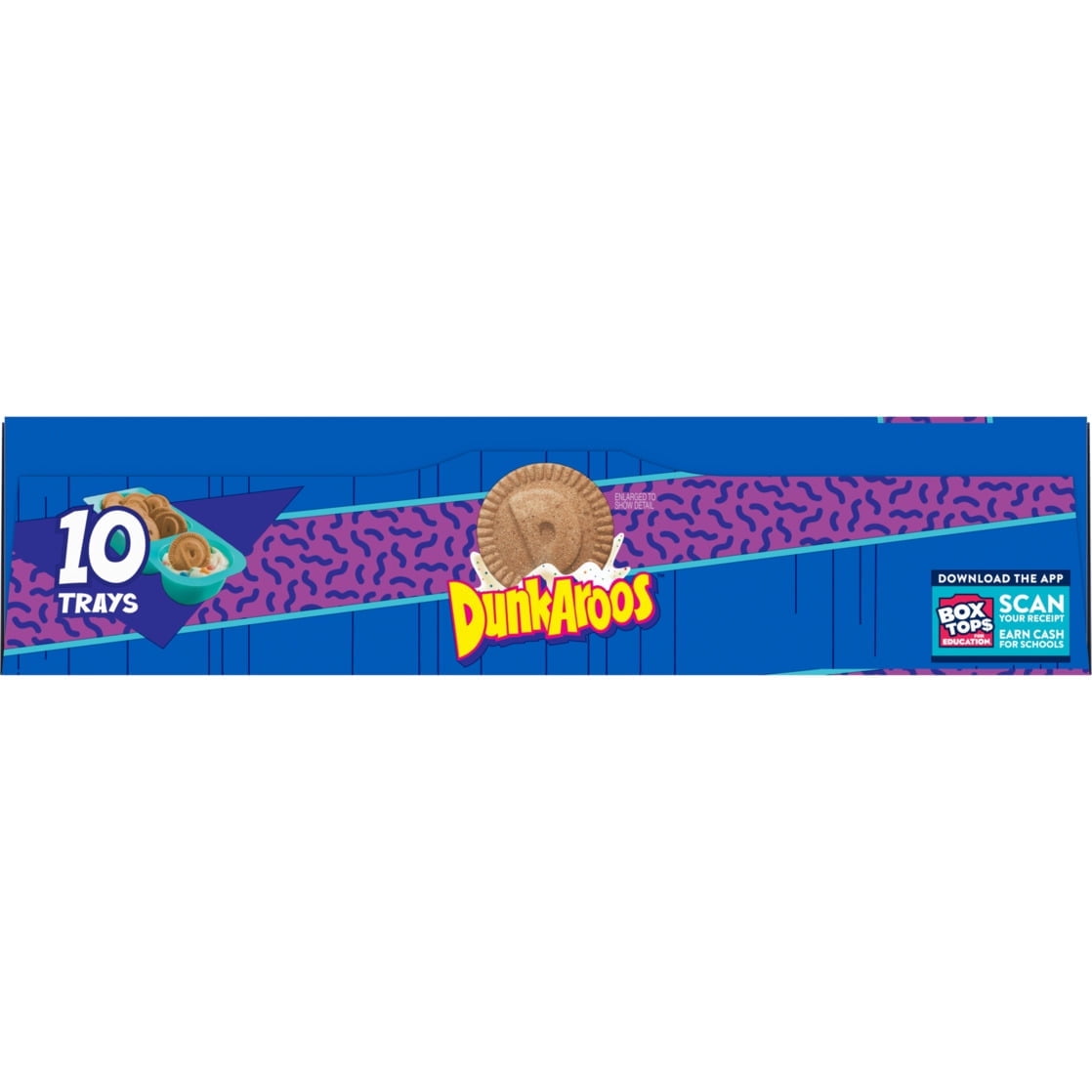 Dunkaroos Cinnamon Graham Cookies and Rainbow Chip Frosting, 10 Ct, 10 oz ( 2 Box )
