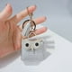 thumbnail image 1 of Wmhnj Llavero con borla de bho, accesorio de cuero y metal para bolsos y llaves, 1 of 7