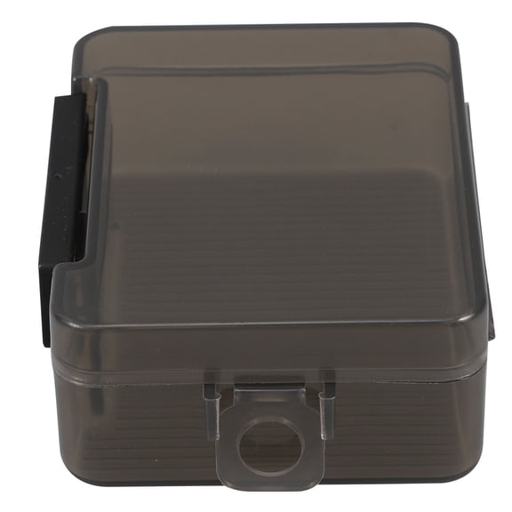 MOKKHNB Black Plastic Storage Bin with Lids Waterproof Jewelry Organizer for Home Use