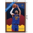thumbnail image 3 of NBA Denver Nuggets - Jamal Murray 24 Wall Poster, 14.725" x 22.375" Framed, 3 of 5