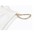 thumbnail image 4 of PENGXIANG Femmes Ouvert Froid Épaule Coupe Slim Manches Courtes Tee-Shirt Blouse Décontractée Tops, 4 of 4