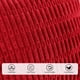 thumbnail image 4 of Set de funda de almohada decorativa Softalker, 51 x 51 cm, color rojo pana, 4 of 8