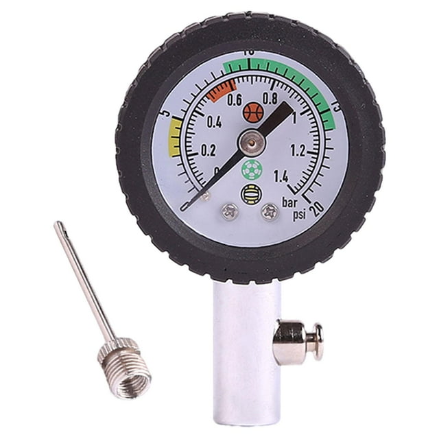fastboy Ball Pressure Gauge Lightweight Mini Measuring for without cover Volleyball Rugby Football with cover
