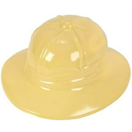 New Plastic Costume Jungle Safari Yellow Tan Party Hat