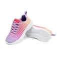 thumbnail image 6 of BURUDANI Girls Boys Tennis Sparkle Glitter Lace-Up Athletic Running Sneakers, 6 of 6