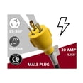 thumbnail image 3 of Superior Electric RVA1537 Generator 30 Amp 3 Pole NEMA L5-30P to RV 30 Amp Female NEMA TT-30R 12" 10AWG/3 Cord, 3 of 5