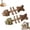 #-05C, variant on Durable Wooden Fish Bone Cat Chew Stick, Natural Catnip Silvervine Dental Cleaning Toy to Remove Tartar, Anxiety Calming Interactive Toy for All Ages Indoor Household Pet Cats & Kittens (2 PCS)