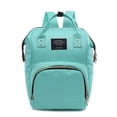 thumbnail image 1 of Bolsa de mamá bolsa de cochecito mochila bolsa de almacenamiento 3 en 1 hombros mochila bolso femenino bebé madre botella bolsa de gran capacidad, 1 of 5