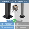 thumbnail image 4 of Gazebos 8x5FT Modern Outdoor Grill Gazebo, Slate Gray UV Resistant Hardtop for Patio Lawn Garden | Gazebo Type:Grill Gazebos | Roof Material:Polycarbonate | Gazebo Roof Type:Hard-Top, 4 of 14