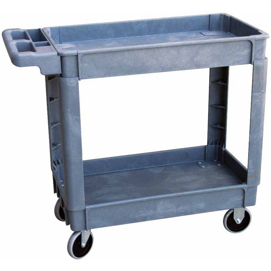 School Specialty Small TwoShelf Utility Cart, Multiple Sizes