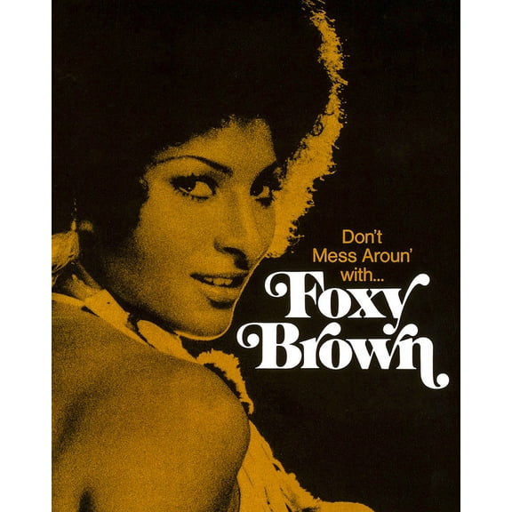 Pam Grier In Foxy Brown Movie Poster Art 24X36 Classic Hollywood Poster