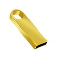 thumbnail image 1 of USB Flash Drive 128GB Pendrive Waterproof Metal U Disk USB Stick Memory Gold, 1 of 1