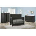 thumbnail image 3 of Soho Baby Manchester 4-in-1 Convertible Crib, Black Iron, GreenGuard Gold Certified, 3 of 11