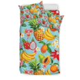 thumbnail image 1 of Ensemble de Literie Imprimé Motif Fruits Tropicaux Tf01, 1 of 5