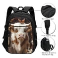 thumbnail image 3 of Disketp Cow With Butterflies Mochila de Viaje Estampada para Laptop con Puerto de Carga USB, Mochila Impermeable para Computadora – Regalo para Hombres y Mujeres, 3 of 7