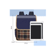 thumbnail image 4 of Mochila Bolsa Escolar Impermeable Primaria AZUL MARINO, 4 of 4